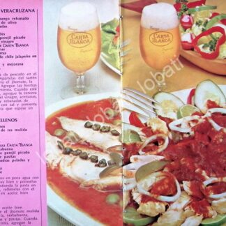 CARTEL ANTIGUO ORIGINAL DE AFICHE PROMOCIONAL CERVEZA CARTA BLANCA 1970s /181