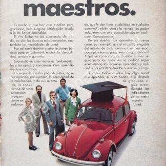 CARTEL ANTIGUO ORIGINAL DE BUJIAS CHAMPION Y AUTOS VOLKSWAGEN VOCHO 1969 /674