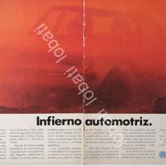 CARTEL ANTIGUO ORIGINAL DE AUTOS VOLKSWAGEN CARIBE 1979 /641