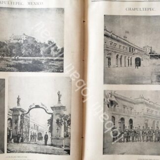 CARTEL ANTIGUO ORIGINAL DE COLEGIO MILITAR DE CHAPULTEPEC 1894 / MLT