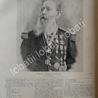 CARTEL ANTIGUO ORIGINAL DE EL GENERAL. MARIANO ESCOBEDO RECIBE CONDECORACIONES 1895 / MLT