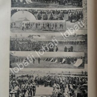 GRABADO ANTIGUO 1895 EJERCICIOS MILITARES / MLT