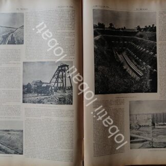 CARTEL ANTIGUO ORIGINAL DE EL SISTEMA DE DESAGUE DE LA CIUDAD DE MEXICO 1895