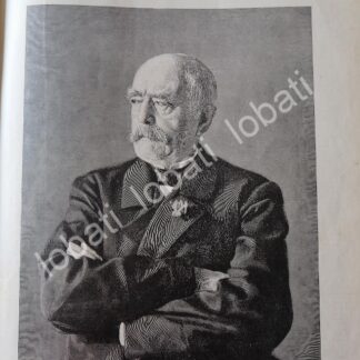 PORTADA ANTIGUA ORIGINAL  1898 MUERE OTTO VON MISMARCK / MLT - PLT