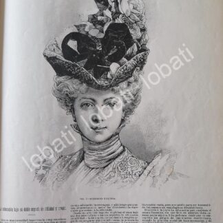 GACETA ANTIGUA 1898. " PAGINAS DE LA MODA " /32