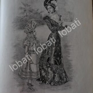 GACETA ANTIGUA 1898. " PAGINAS DE LA MODA " /35