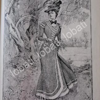 GACETA ANTIGUA 1898. " PAGINAS DE LA MODA " /36