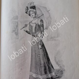 GACETA ANTIGUA 1898. " PAGINAS DE LA MODA " /37