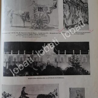 CARTEL ANTIGUO ORIGINAL DE DESFILE Y FIESTAS PATRIAS EN GUADALAJARA 1898 /LDM