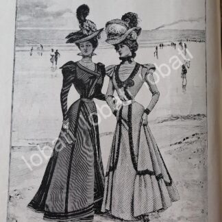 GACETA ANTIGUA 1898. " PAGINAS DE LA MODA " /39