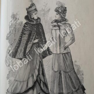 GACETA ANTIGUA DE MODAS 1898. " PAGINAS DE LA MODA " /44