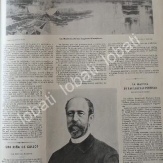 CARTEL ANTIGUO ORIGINAL DE EL PINTOR JOSE VILLEGAS CORDERO EN BELLAS ARTES Y MAS NOTAS 1898