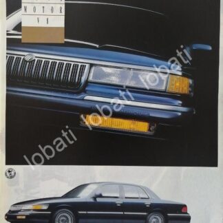 CARTEL ANTIGUO ORIGINAL DE AUTOS FORD GRAND MARQUIS 1993 V8 /1001