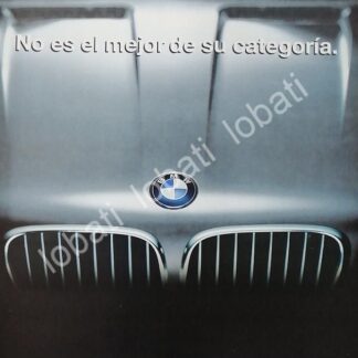 CARTEL ANTIGUO ORIGINAL DE AUTOS BMW X5 2000 /956