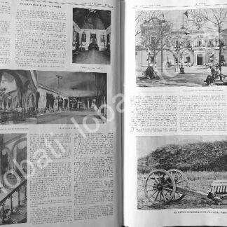 CARTEL ANTIGUO ORIGINAL DE DESFILES ALEGORICOS Y CASINO MONTERREY POR VISITA DE PORFIRIO DIAZ /581