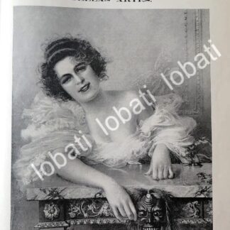 PORTADA ANTIGUA ORIGINAL  1899. DIBUJO DE VITTORIO M. CORCOS / ARTE