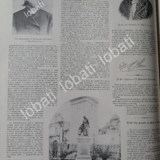 CARTEL ANTIGUO ORIGINAL DE MUERE MARIANO BARCENA RAMOS 1899 Y OTRAS NOTAS