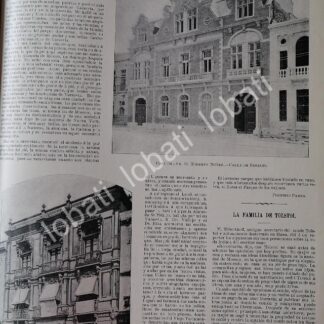 CARTEL ANTIGUO ORIGINAL DE CASAS DE SATURNINO SOUTO Y ROBERTO NUÑEZ 1899 / LDM