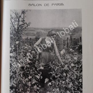 PORTADA ANTIGUA ORIGINAL  1899. DE RIGWAY KNIGHT - ENTRE FLORES / ARTE