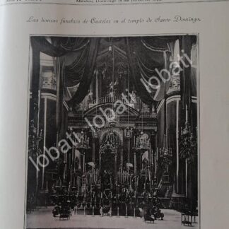 PORTADA ANTIGUA ORIGINAL  1899. FUNERALES DE EMILIO CASTELAR