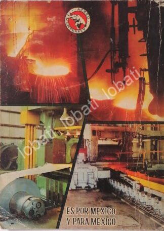 CARTEL ANTIGUO ORIGINAL DE CIA. FUNDIDORA MONTERREY 1965. /729