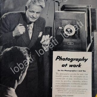 CARTEL ANTIGUO ORIGINAL DE EMPRESA EASTMAN KODAK 1951 /600