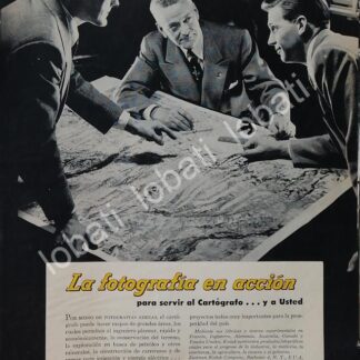CARTEL ANTIGUO ORIGINAL DE CAMARAS FOTOGRAFICAS KODAK 1954 /596