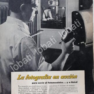 CARTEL ANTIGUO ORIGINAL DE EMPRESA KODAK MEXICANA 1953 /595