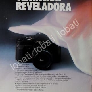 CARTEL ANTIGUO ORIGINAL DE CAMARAS FOTOGRAFICAS PENTAX P30N 1980s /570