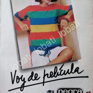 CARTEL ANTIGUO ORIGINAL DE ROLLOS DE PELICULA NEGRACOLOR II 1980s /567