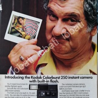 CARTEL ANTIGUO ORIGINAL DE CAMARAS KODAK COLORBURST 250 1979 /529