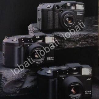 CARTEL ANTIGUO ORIGINAL DE CAMARAS FOTOGRAFICAS SIGMA AF 1980s /461