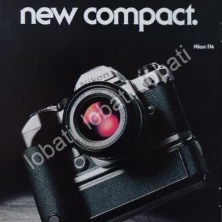 CARTEL ANTIGUO ORIGINAL DE CAMARAS NIKON FM 1970s /450