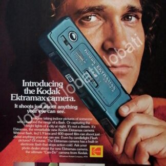 CARTEL ANTIGUO ORIGINAL DE MICHAEL LANDON Y CAMARAS KODAK EKTRAMAX 1979 /418 FEP
