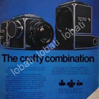 CARTEL ANTIGUO ORIGINAL DE AFICHE DE CAMARAS HASSELBLAD 1969 /410 RARO