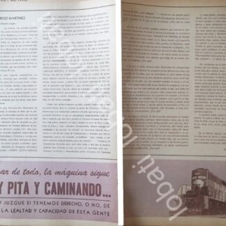 CARTEL ANTIGUO ORIGINAL DE FEROCARRILES NACIONALES. 1972 C. BARRIOS MARTINEZ