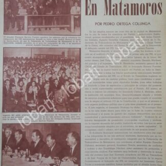 CARTEL ANTIGUO ORIGINAL DE FLORENCIO BARRERA FUENTES 1965