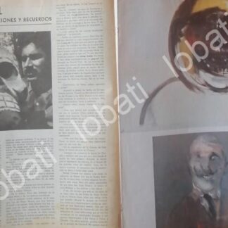 CARTEL ANTIGUO ORIGINAL DE EL PINTOR RAFAEL CORONEL Y SU OBRA 1965