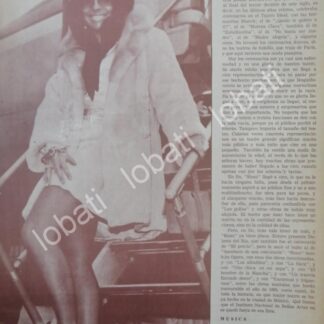 CARTEL ANTIGUO ORIGINAL DE INICIOS DE LA CANTANTE EMILY CRANZ 1969