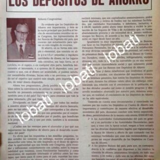 CARTEL ANTIGUO ORIGINAL DE DISCURSO DE SANCHEZ ALDANA, BANCOMER 1970