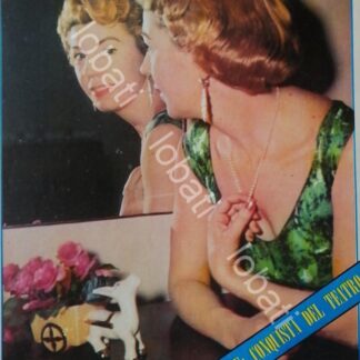 CARTEL ANTIGUO ORIGINAL DE INICIOS DE LA ACTRIZ MAYRA DUALDE 1950s