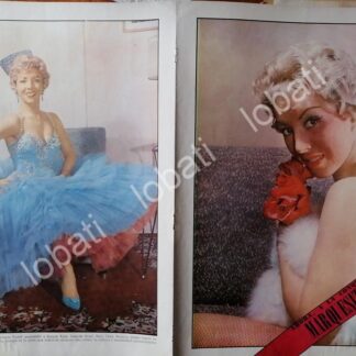 CARTEL ANTIGUO ORIGINAL DE INICIOS DE LA VEDETTE MARQUESITA RADELL 1950s