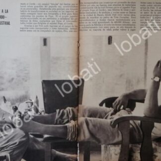 CARTEL ANTIGUO ORIGINAL DE EL FUTBOLISTA PELE, SU VIDA 1950s /2