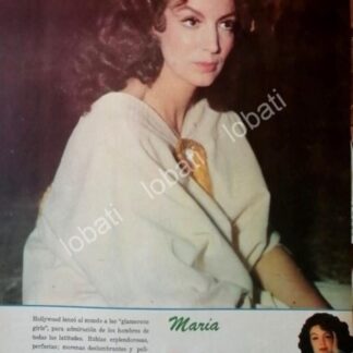 CARTEL ANTIGUO ORIGINAL DE MARIA FELIX ES LA CATEGORIA 1956