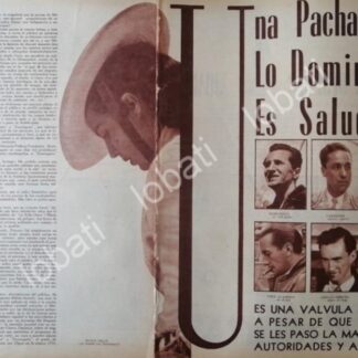 CARTEL ANTIGUO ORIGINAL DE SOBRE MARIA FELIX Y DOMINGUIN 1956