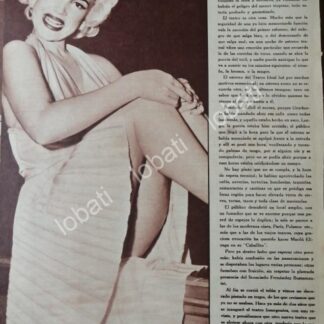 CARTEL ANTIGUO ORIGINAL DE MARILYN MONROE 1956 PREMIERE