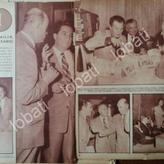 CARTEL ANTIGUO ORIGINAL DE JOSE PAGES LLERGO, 3 AÑOS DE SIEMPRE 1956