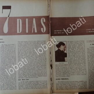 CARTEL ANTIGUO ORIGINAL DE RUFINO TAMAYO, SU VIDA PERSONAL 1956