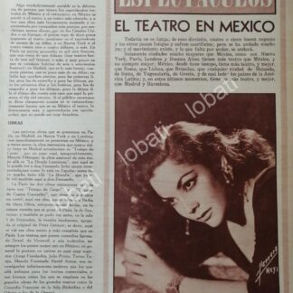 CARTEL ANTIGUO ORIGINAL DE LA VEDETTE GILDA FONTANA 1956