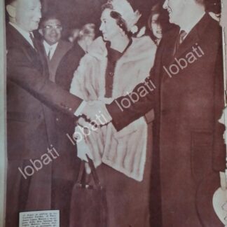 CARTEL ANTIGUO ORIGINAL DE , LOPEZ MATEOS EN LA U.N.U. 1959